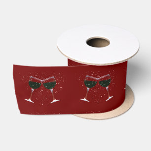 Ruban En Satin Vins de vacances Ribbon