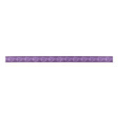 Ruban en satin violet Rose (Largeur : 1,5 Pouces) (Devant)