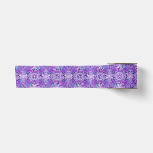 Ruban En Satin W2 pourpre (Devant)