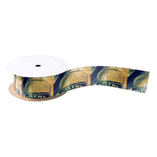 Ruban En Satin Whiskey vintage (Bobine)