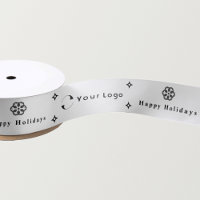 White Modern Christmas Business Logo Entreprise Pe