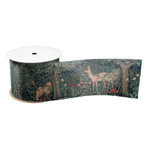 Ruban En Satin William Morris Faune sauvage Fox