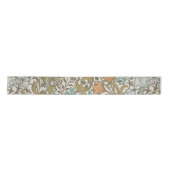 Ruban En Satin William Morris Lys Bleu Doré Classique (Devant)
