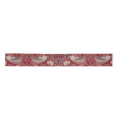 Ruban En Satin William Morris Strawberry Thief Satin Ribbon (Devant)