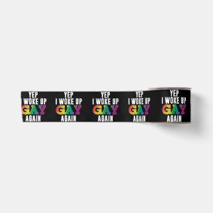 Ruban En Satin Woo Up Gay - Fierté Rainbow Queer Gay CSD Party LG