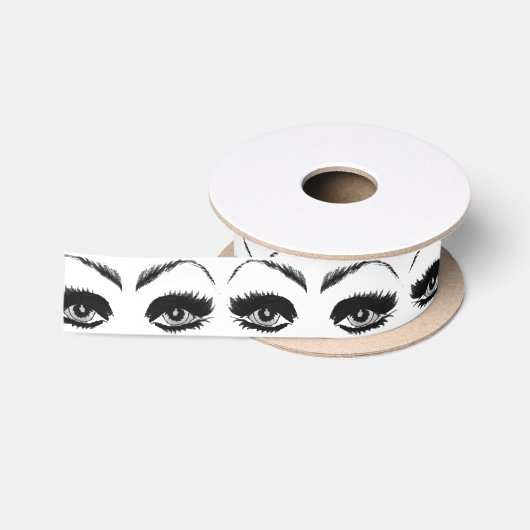Ruban En Satin Yeux de l'espoir_ (Bobine)