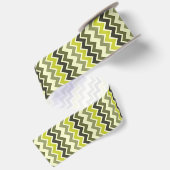 RUBAN EN SATIN ZIG ZAG (Dos)