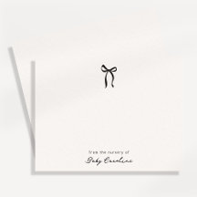 Ruban fantaisiste simple, de la nurserie de carte