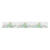 Ruban Gros-grain 3" Grosgrain Ribbon Boho Llama Bohème Cactus Dese (Devant)