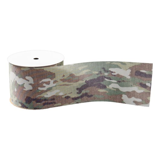 Ruban Gros-grain 3" uniforme Camoflau de l'armée OCP Camo de ruban (Bobine)