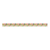 Ruban Gros-grain Abstraits Boho Tropical Palm Feuilles (Devant)