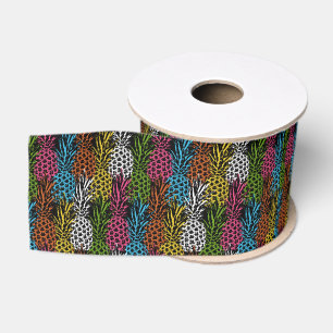 Ruban Gros-grain Ananas Sauvage et Sucré