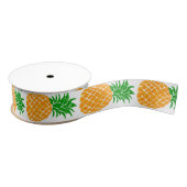 Ruban Gros-grain ananas tropical (Bobine)