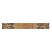 Ruban Gros-grain Antique Indien Motif des deux (Devant)