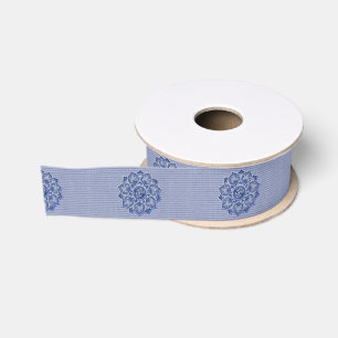 Ruban Gros-grain Applique à fleurs avec Jacquard Choisissez N'IMPOR