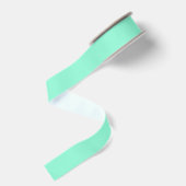 Ruban Gros-grain Aquamarine solide (Dos)