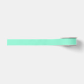 Ruban Gros-grain Aquamarine solide (Devant)