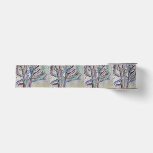 Ruban Gros-grain Arbres Abstraits