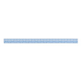 Ruban Gros-grain Bambooey Bamboo Stripe in Blue Porcelain (Devant)