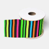 Ruban Gros-grain Bandes néon (Bobine)