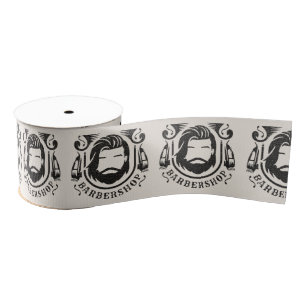 Ruban Gros-grain Barbershop look cuir
