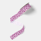 Ruban Gros-grain Boomerangs Rétro (Dos)