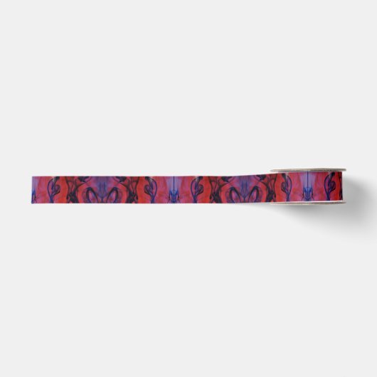Ruban Gros-grain Boucles de teinture (Devant)