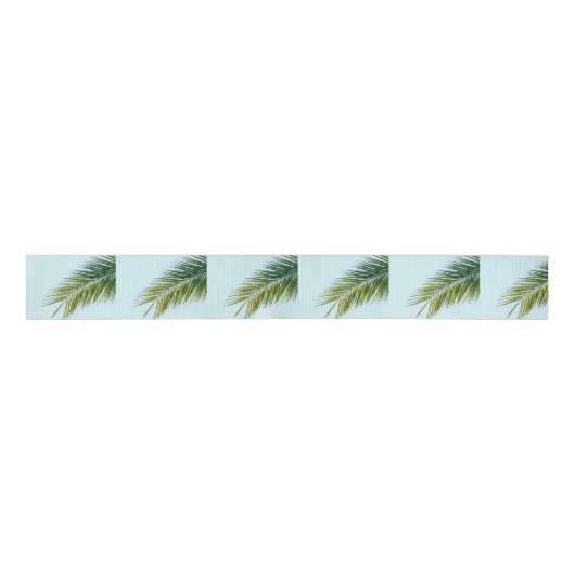 Ruban Gros-grain Branche de palmier (Devant)