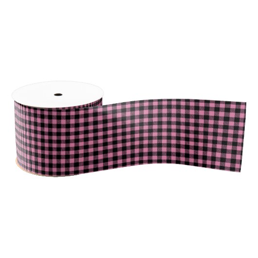 Ruban Gros-grain Buffalo Plaid Grosgrain Ribbon (Bobine)