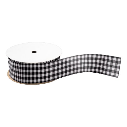 Ruban Gros-grain Buffalo Plaid Grosgrain Ribbon (Bobine)