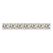 Ruban Gros-grain Café d'illustration à aller (Devant)