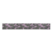 Ruban Gros-grain Camo rose (Devant)