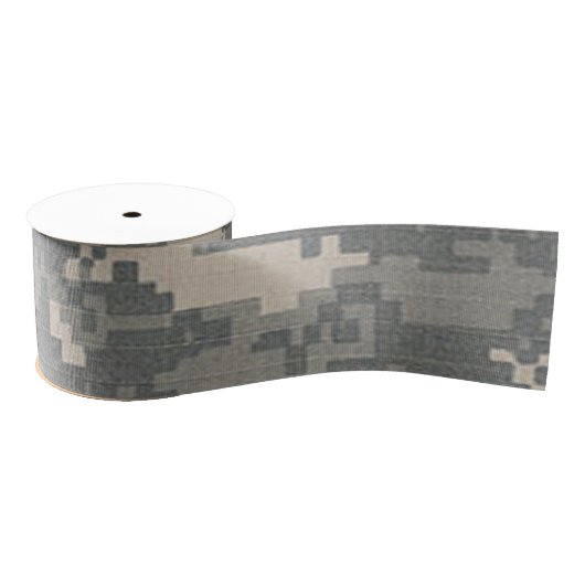 Ruban Gros-grain Camouflage 3" d'ACU Digital Camo d'ARMÉE bobine de (Bobine)