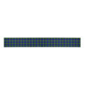 Ruban Gros-grain Campbell tartan bleu vert plaid (Devant)