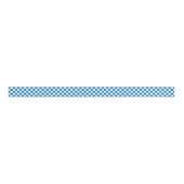 Ruban Gros-grain Checkered Grosgrain Ribbon (Devant)
