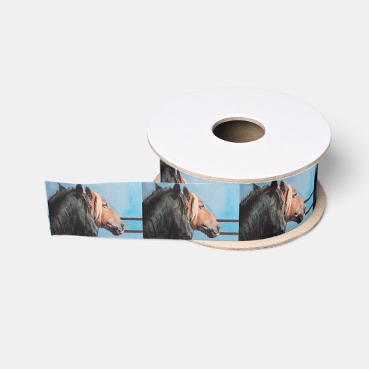 Ruban Gros-grain Chevaux/Cabalos/Horses (Bobine)