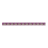Ruban Gros-grain Chiots Fuscia 1,5" de carlin ruban de gros-grain (Devant)