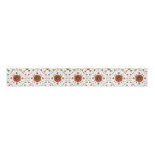 Ruban Gros-grain Christmas Ladybug (Devant)