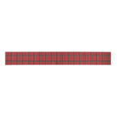 Ruban Gros-grain Classic red Christmas plaid simple holiday (Devant)