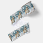 Ruban Gros-grain Cocker Spaniel Christmas (Dos)