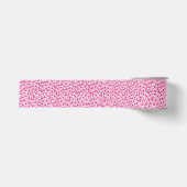 Ruban Gros-grain Coeurs valentin roses et violets (Devant)