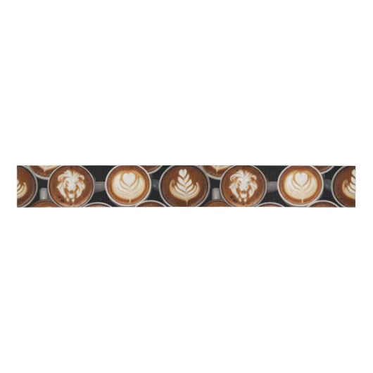 Ruban Gros-grain  Coffee Cup Ribbon (Devant)
