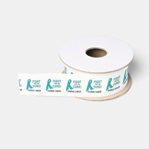 Ruban Gros-grain Combat de Cancer ovarien pour le traitement 1,5"