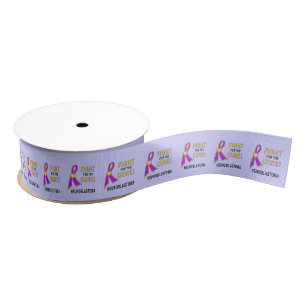 Ruban Gros-grain Combat de neuroblastome pour le traitement 1,5"