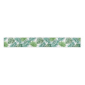 Ruban Gros-grain Cool Tropical Palm Design Feuille Gros Grain Ribbo (Devant)