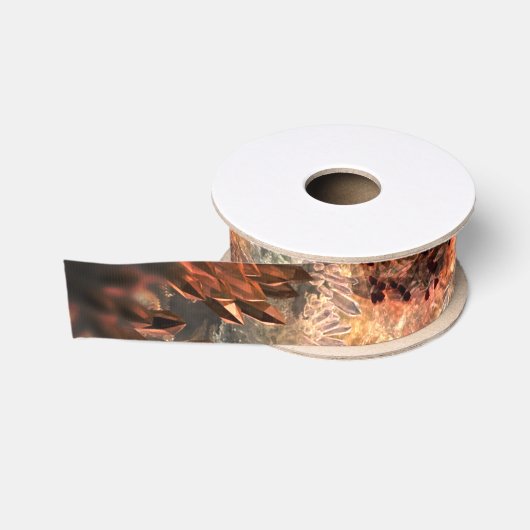 Ruban Gros-grain Couches de cristaux avec teinte rustique (Bobine)