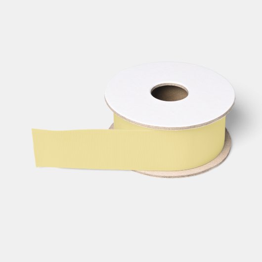 Ruban Gros-grain Couleur de plaine solide flexible (Bobine)