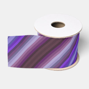 Ruban Gros-grain Couleurs Violettes Jolies et Colorées de l'Année