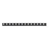 Ruban Gros-grain Crâne n Os bobine ruban noir (Devant)