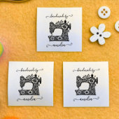 Ruban Gros-grain Custom cut and sew machine | sew in on label